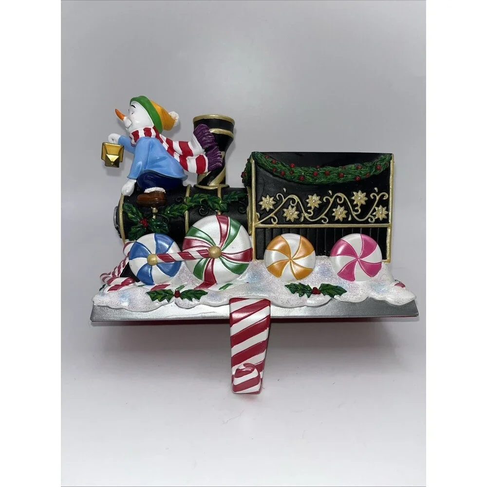 Waterford North Pole Express Musical Stocking Holder – #139210 Tested Working